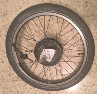 Rueda BH con motor integrado Emotion Easy Volt...