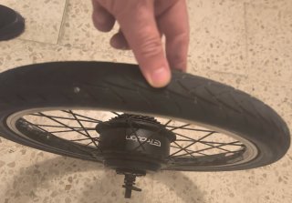 Rueda BH con motor integrado Emotion Easy Volt...