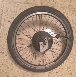 Rueda BH con motor integrado Emotion Easy Volt...