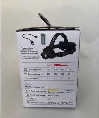 Ledlenser H15R Core Linterna Frontal Recargable