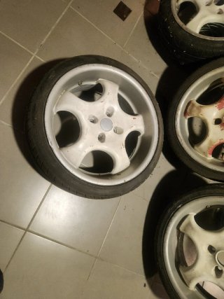 Llantas 17x8 con garganta