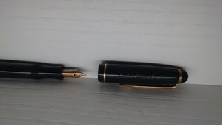 Pluma Montblanc Vintage Negra Original