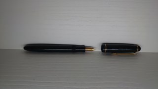 Pluma Montblanc Vintage Negra Original