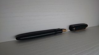 Pluma Montblanc Vintage Negra Original