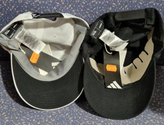 Gorra Adidas Bordada Golf Performance Blanca/Negra