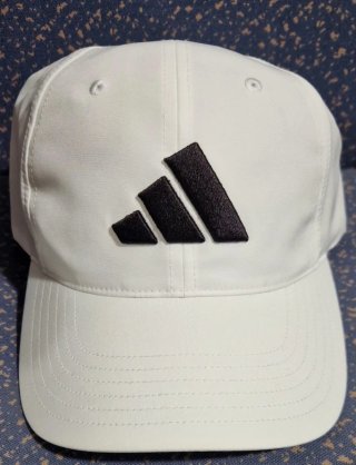 Gorra Adidas Bordada Golf Performance Blanca/Negra