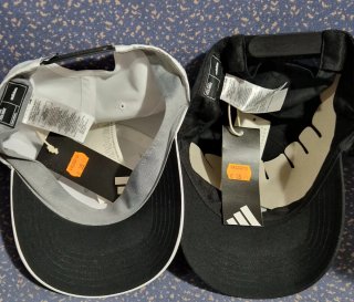 Gorra Adidas Bordada Golf Performance Blanca/Negra