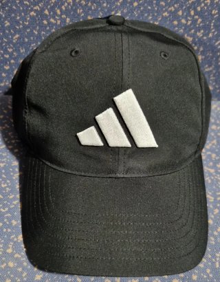 Gorra Adidas Bordada Golf Performance Blanca/Negra