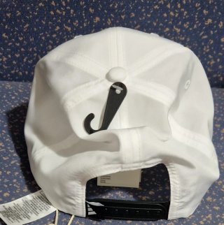 Gorra Adidas Bordada Golf Performance Blanca/Negra