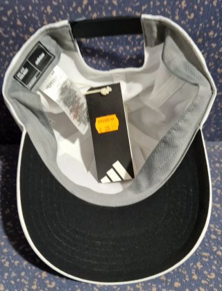 Gorra Adidas Bordada Golf Performance Blanca/Negra