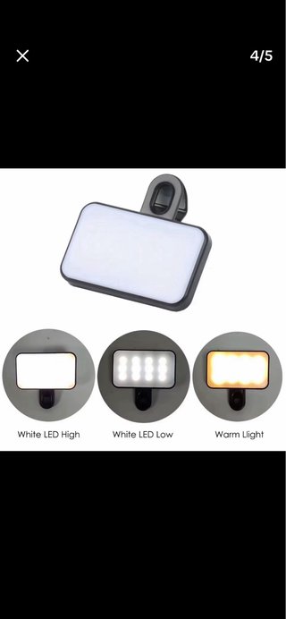 Mini luz LED para móvil 3 colores