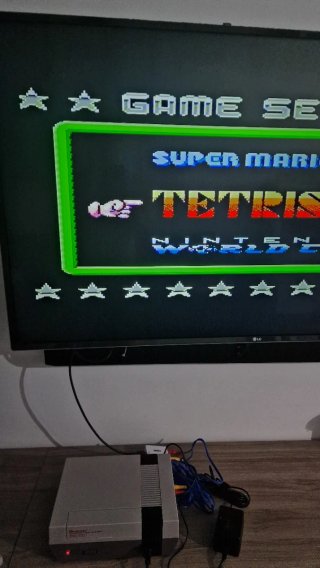Super Mario, Tetris, World Cup NES 3 en 1