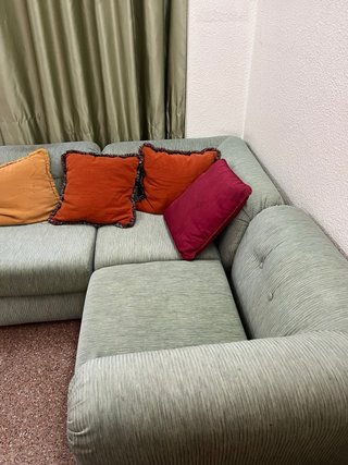 Divano chaise longue modulare 4-6 posti