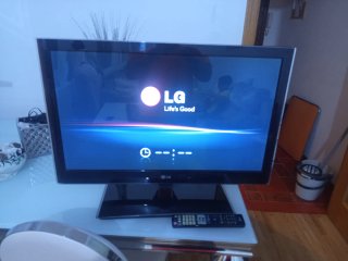 Televisión LG Negra
