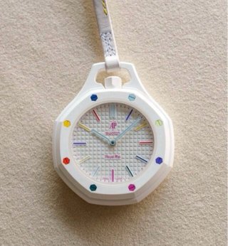 Orologio Swatch AP Royal Oak Bianco