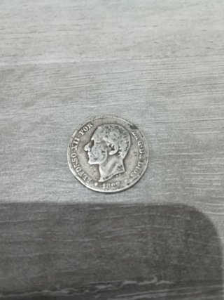 2 Pesetas Alfonso XII 1882
