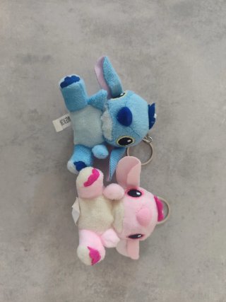 Conjunto Porta-chaves Stitch Silicone