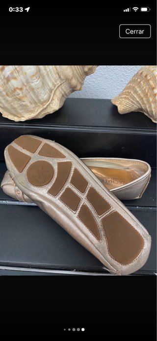 Bailarinas Michael Kors Doradas