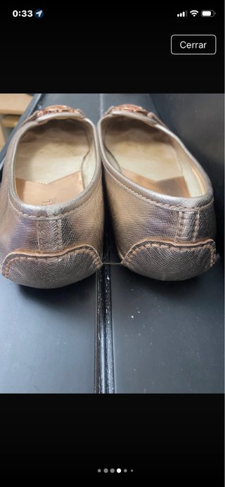 Bailarinas Michael Kors Doradas