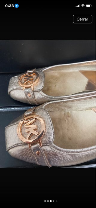 Bailarinas Michael Kors Doradas