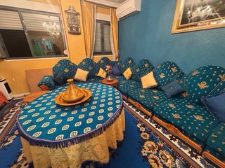 Salón completo estilo marroquí