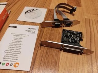 Tarjeta PCI-E 2 Puertos Serie + 1 Puerto Paralelo