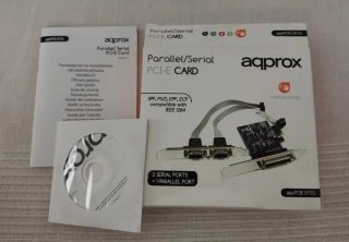 Tarjeta PCI-E 2 Puertos Serie + 1 Puerto Paralelo