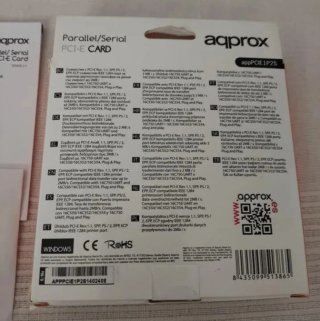 Tarjeta PCI-E 2 Puertos Serie + 1 Puerto Paralelo