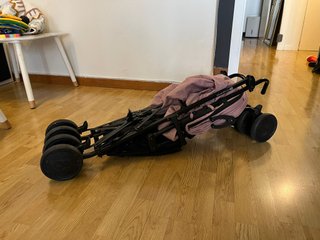 Silla de paseo Kinderkraft TIK rosa