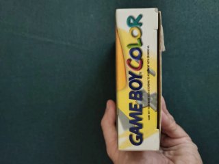 Nintendo Game Boy Color Amarilla Con Caja