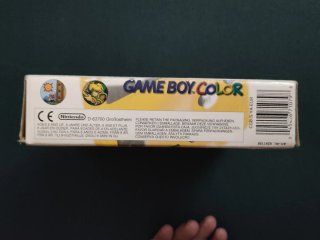 Nintendo Game Boy Color Amarilla Con Caja