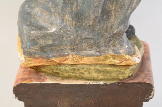 65 cm. Escultura del apóstol Santiago