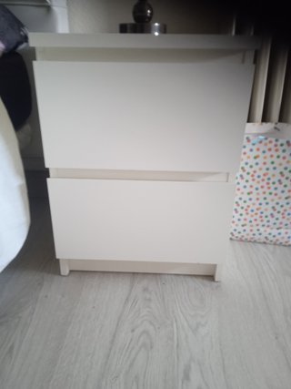 Cajonera Ikea 2 cajones blanca