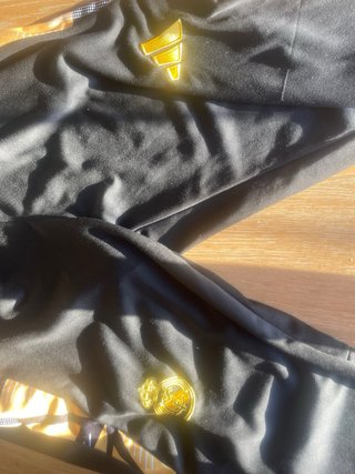 Tuta Adidas Real Madrid Nera/Oro