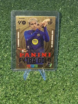 Lamine Yamal Panini Extra Gold