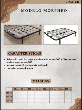 Somier sin estrenar  60€ transporte gratuito