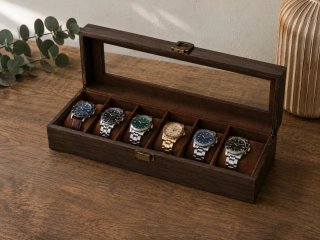 Elegante caja para relojes