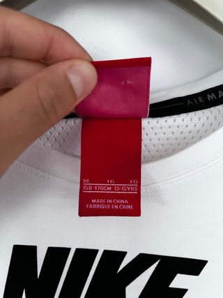 Camiseta Nike Air Max Blanca Talla M