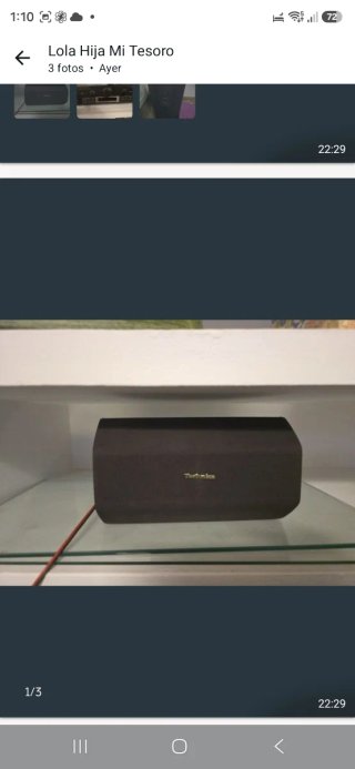 Etapa de potencia Technics Negra