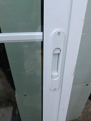 Balconera aluminio cristal seguridad 180x210