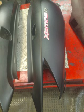 Carenado trasero KYMCO XCITING 500 (2009-2012)