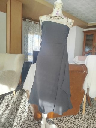 Vestido de cóctel negro