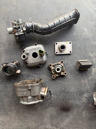 Pack motor Derbi Senda Euro 4cilindro+carburado+ad