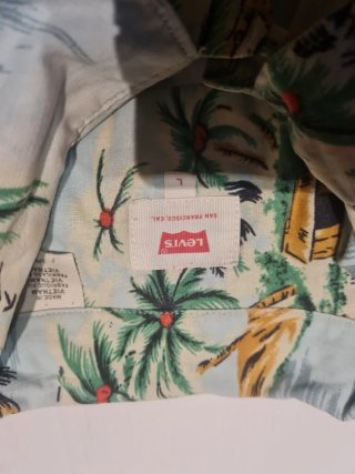 Camisa Levi's Hawaiana Estampada