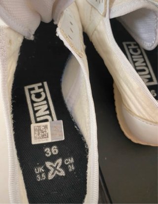 Zapatillas Munich Talla 36 Blancas