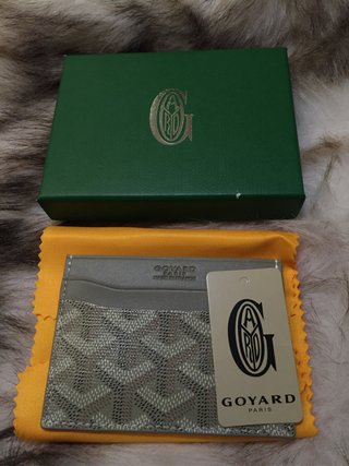 Portacarte Goyard Grigio