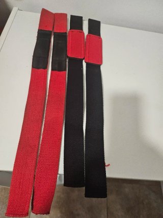 Lote Straps Chiba y Gymreapers Negros