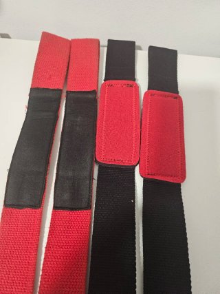 Lote Straps Chiba y Gymreapers Negros