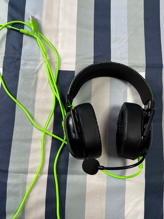 Auriculares Gaming con Micrófono Negro/Verde