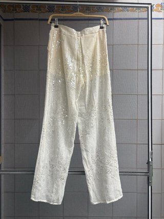 Traje blazer y pantalón lentejuelas